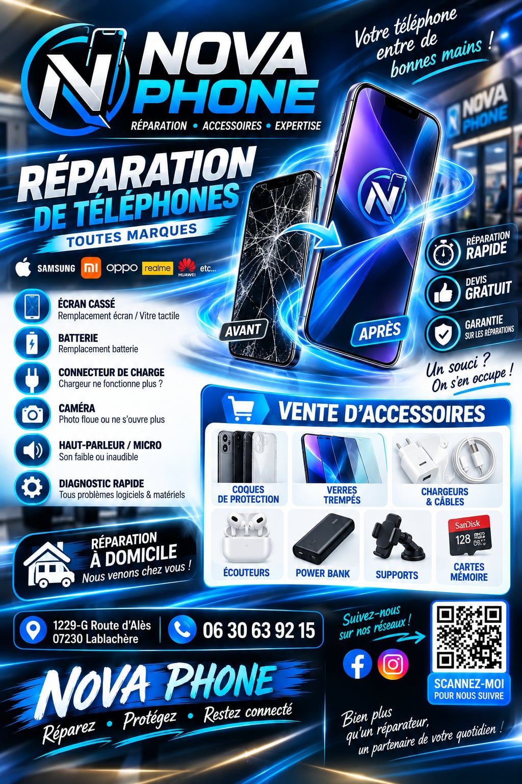 Accessoires Nova Phone